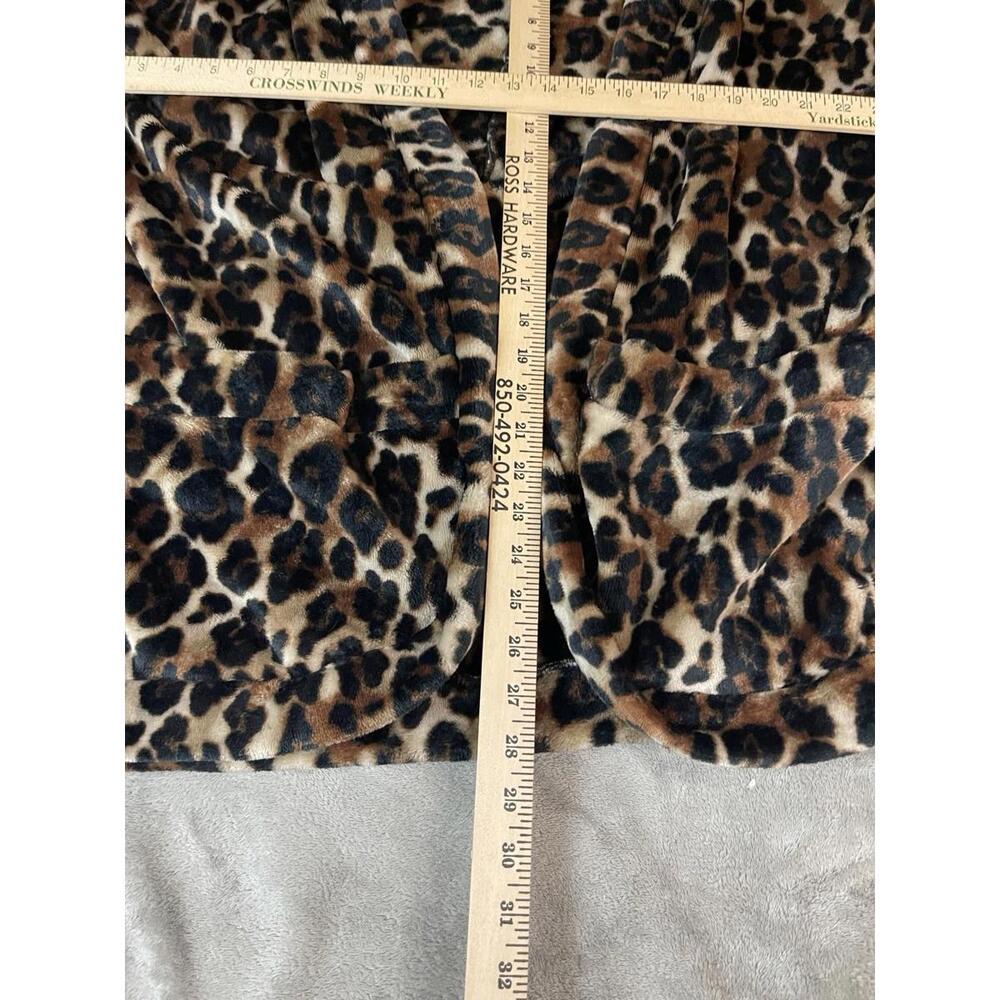 BKE Buckle Leopard Print Jacket Womens Large !! - Picture 6 of 14